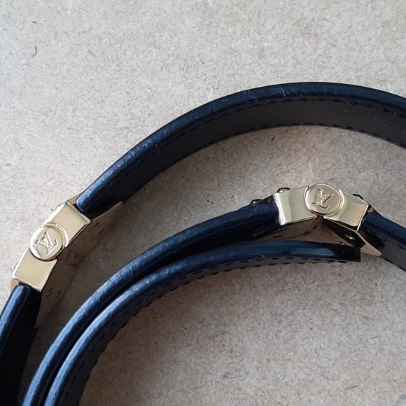 Louis Vuitton authentic Vernis navy belt 20mm - Picture 3 of 6